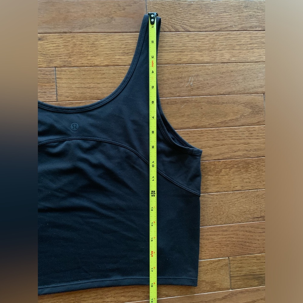 Lululemon Cropped Henley Tank Top - Picture 6 of 10